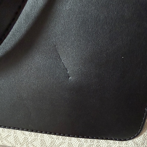 Michael Kors Two-Tone Black and Cream Tote - Picture 4 of 5